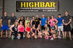 Some of the amazing athletes at Highbar CrossFit, Ashburn, VA